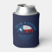 Texas Strong Hurricane Harvey Coozie (Blikje Voorkant)