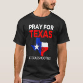 Texas Strong Pray for Texas Students Kinder T-shirt (Voorkant)