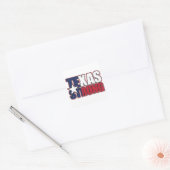 Texas-Strong Vierkante Sticker (Envelop)