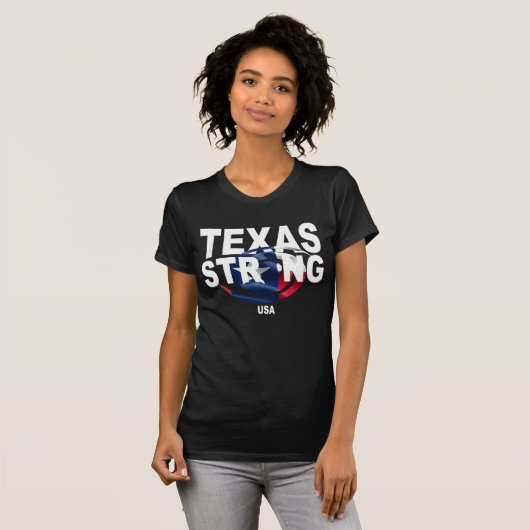Texas Strong - VS-shirt T-shirt (Voorkant volledig)