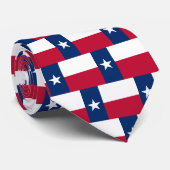 Texas stropdas filmpatroon cadeau voor Texan party (Opgerold)