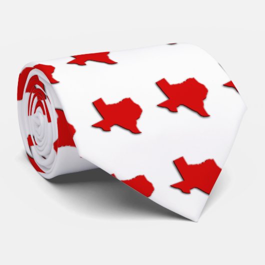 Texas Stropdas - Universiteit van Texas (Opgerold)