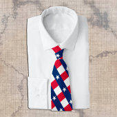 Texas Stropdassen, mode VS, Texas Flag business Stropdas