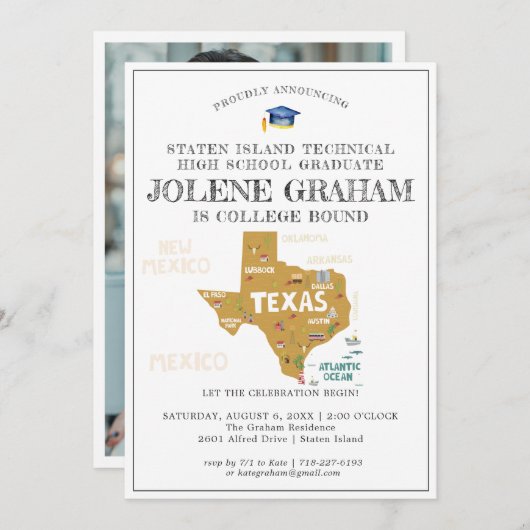 Texas | Studieacademie (Voorkant / Achterkant)