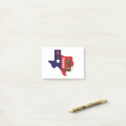 Texas Style Post-it® Notes (Op bureau)