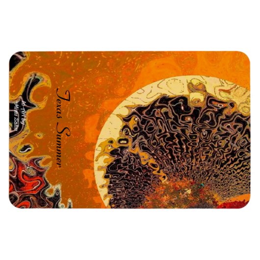 "Texas Summer" 4 x 6 Flexible Magnet Magneet (Horizontaal)