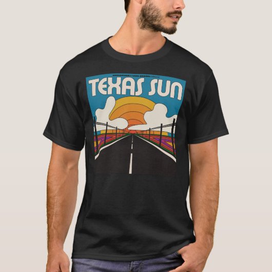Texas Sun Poster T-shirt (Voorkant)