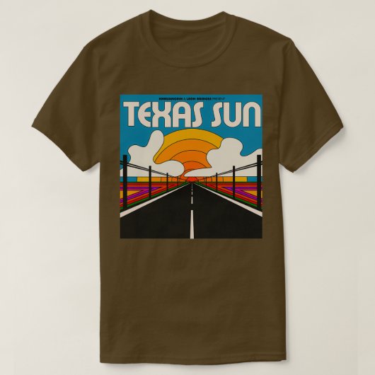 texas sun t-shirt (Design voorkant)