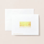 Texas Sunny en Bright Kerstmis Wenskaart Folie Kaarten (Met envelop)