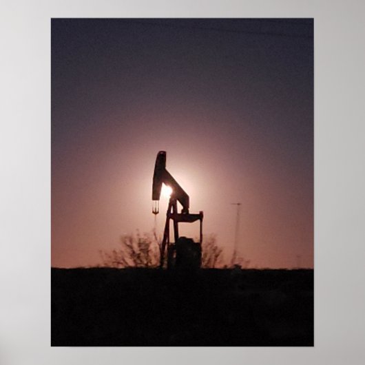 Texas Sunset ~ Brian J. Palfrey Poster (Voorkant)