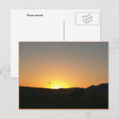 Texas sunset briefkaart (Voorkant / Achterkant)