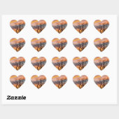 Texas Sunset Hart Sticker (Vel)