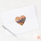 Texas Sunset Hart Sticker (Envelop)