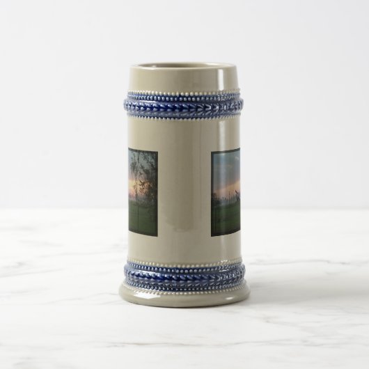 Texas Sunset Stein Bierpul (Center)