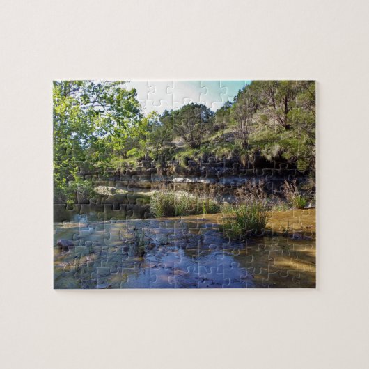 Texas Swimming Hole Legpuzzel (Horizontaal)