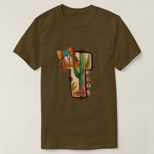 Texas T-shirt (Design voorkant)