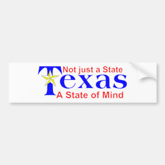 Texas T-shirt en mokken Bumpersticker
