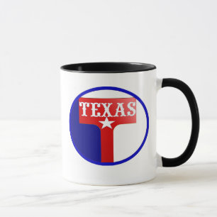 Texas t-shirt mok