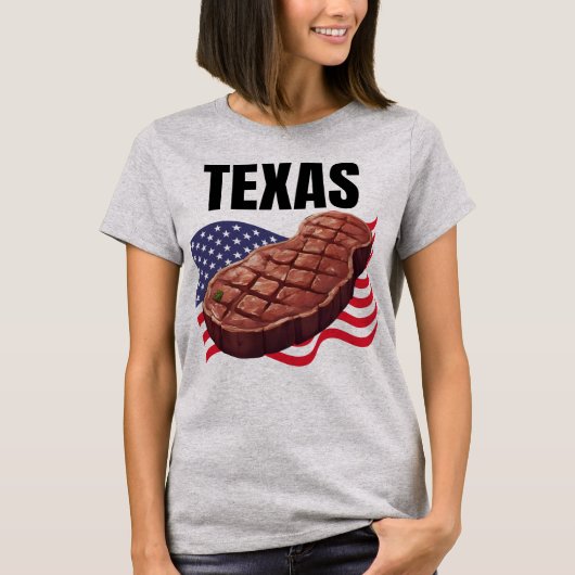 Texas T-shirt voor dames (Voorkant)