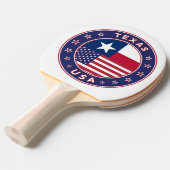 Texas Tafeltennisbatje (Voorkant Gekanteld)
