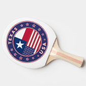 Texas Tafeltennisbatje (Zijkant)