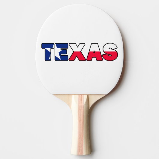 Texas Tafeltennisbatje (Voorkant)