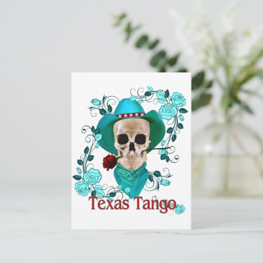 Texas Tango Briefkaart (Staand voorkant)