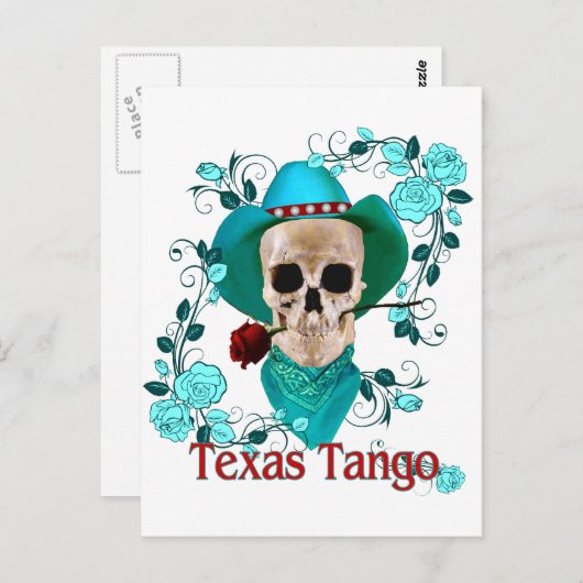 Texas Tango Briefkaart (Voorkant / Achterkant)