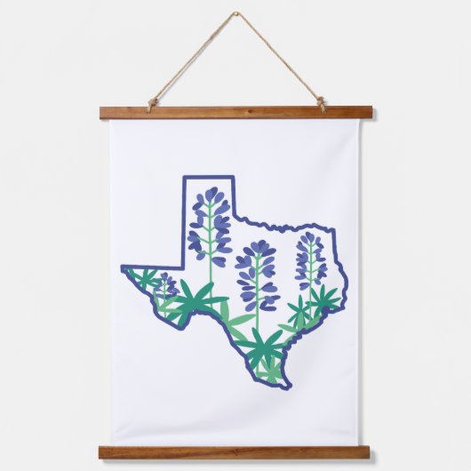 Texas Tapestries, Texas State, Texan, Texas Hangend Wandkleed (Voorkant)