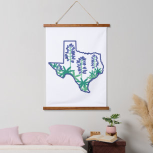 Texas Tapestries, Texas State, Texan, Texas Hangend Wandkleed