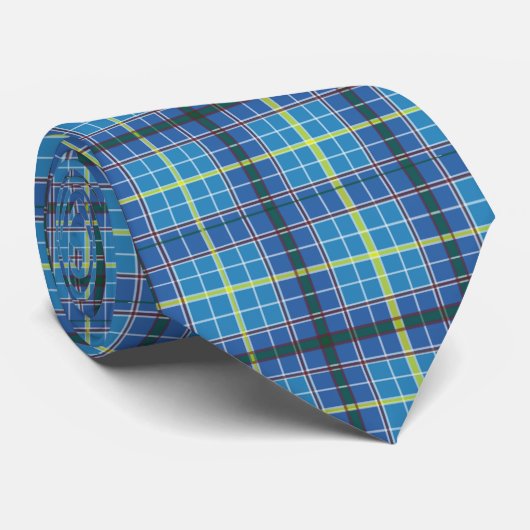 Texas Tartan Stropdas (Opgerold)