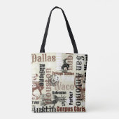TEXAS-TAS TOTE BAG (Achterkant)