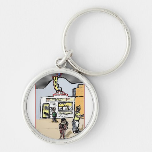 texas tavern sleutelhanger (Voorkant)