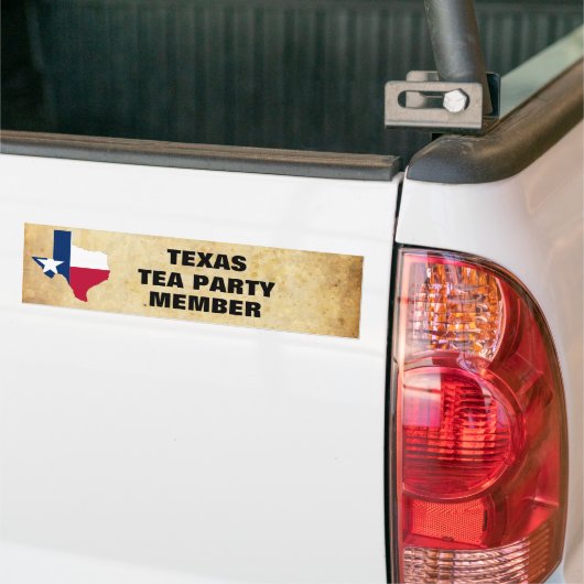 TEXAS TEA PARTY BUMPERSTICKER (Op Truck)
