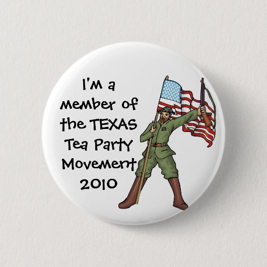 TEXAS TEA PARTY BUTTON (Voorkant)