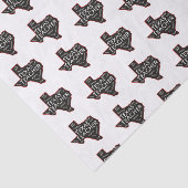 Texas Teacher Tissuepapier (Detail)