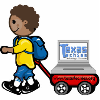 Texas Techies Sculpture Staand Fotobeeldje