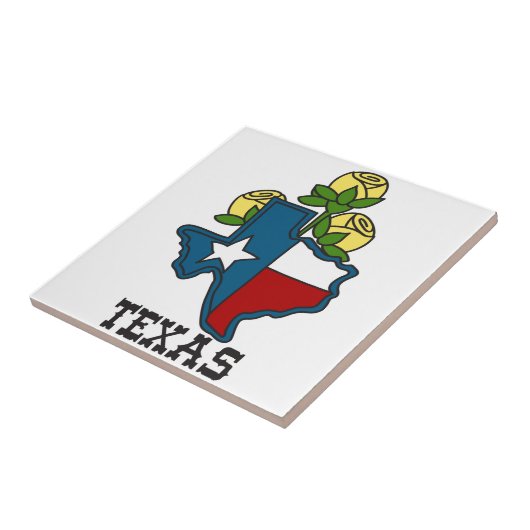 Texas Tegeltje (Zijkant)