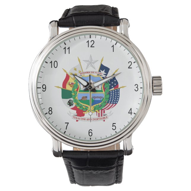 Texas-teken Horloge (Voorkant)