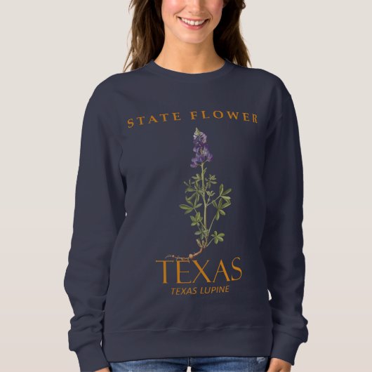 Texas Territory Bloem Lupinus texensis Trui (Voorkant)