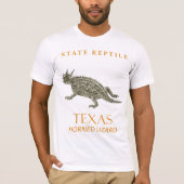 Texas Territory Horned Lizard T-shirt (Voorkant)