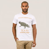 Texas Territory Horned Lizard T-shirt (Voorkant volledig)