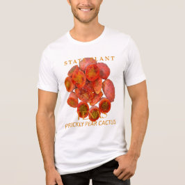 Texas Territory Plant Prickly Pear Cactus Tri-Blend Shirt