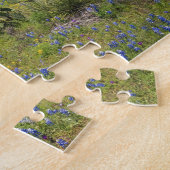 Texas, Texas Hill Country, Lage blaaskruid, Legpuzzel (Zijkant)