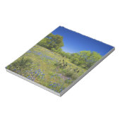 Texas, Texas Hill Country, Low Bladerpod Notitieblok (Linkerzijde)