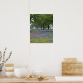 Texas, Texas Hill Country, Texas Paintborstel en Poster (Keuken)