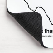 TEXAS - "TEXAS STATE MOTTO" T-shirts en tandwielen Muismat (Hoek)