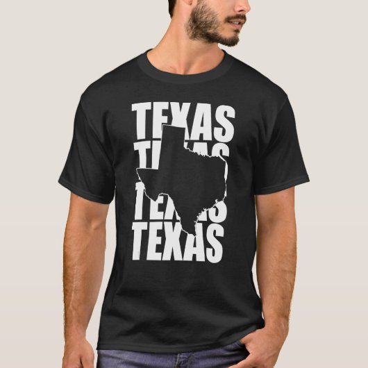 Texas Texas Texas Texas Texas Texas Texas Home Sta T-shirt (Voorkant)