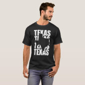 Texas Texas Texas Texas Texas Texas Texas Home Sta T-shirt (Voorkant volledig)