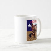 Texas The Lone Star State Koffiemok (Voorkant rechts)